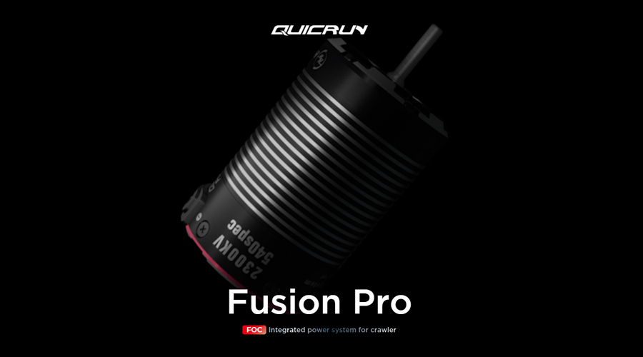 HOBBYWING QuicRUN Fusion Pro for Crawler-2300KV 540Spec【1/10用