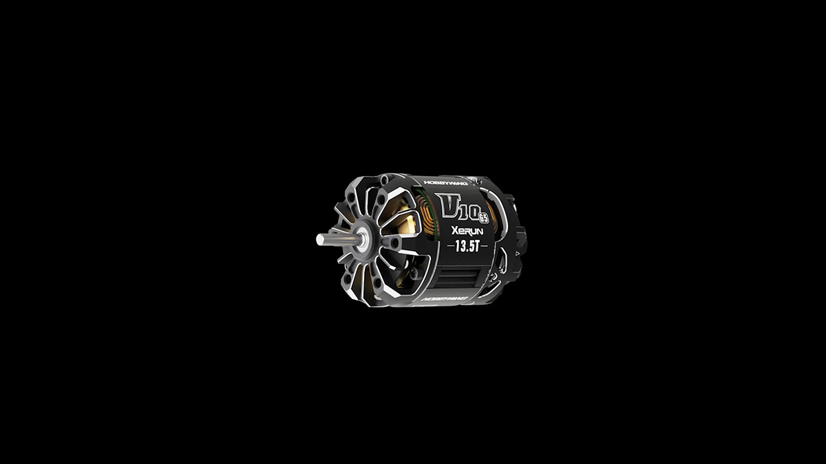 ホビーウイング 最新ブラシレスモーター V10 G5 JMRCA 17.5T新品