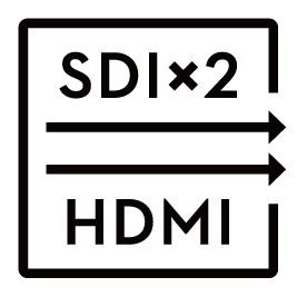 DJI | Transmission | Dual-Link SDI + HDMI 同時出力