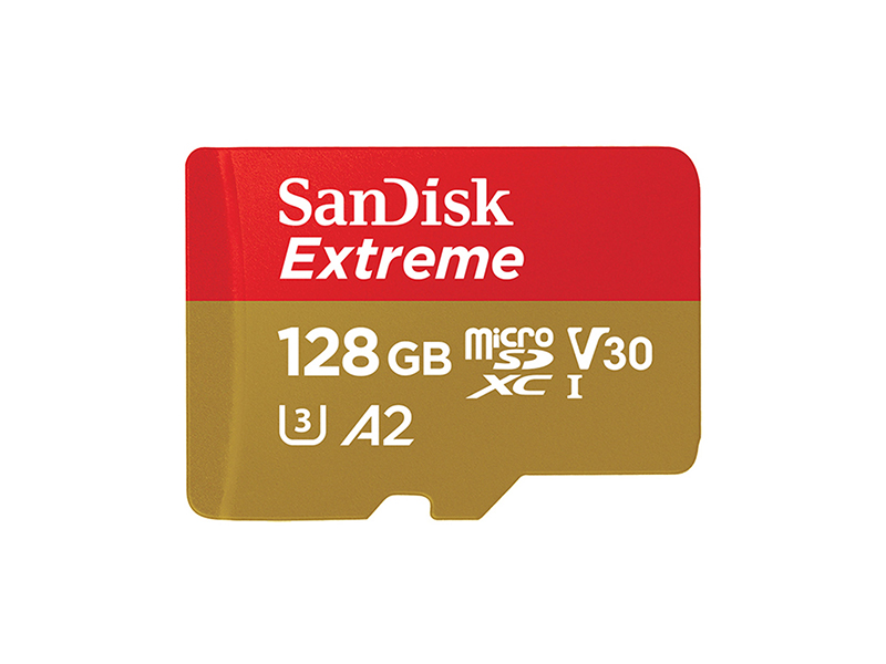 SanDisk Extreme microSDXCカード [128GB] UHS-I U3 V30 A2